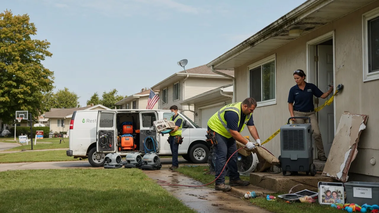 Water Damage Restoration in Springfield, ME near me